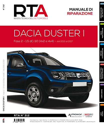 Dacia Duster I. Fase 2 - 1.5 DCI 110 (4x2 e 4x4) dal 2013 al 2017 (Rivista tecnica dell'automobile)