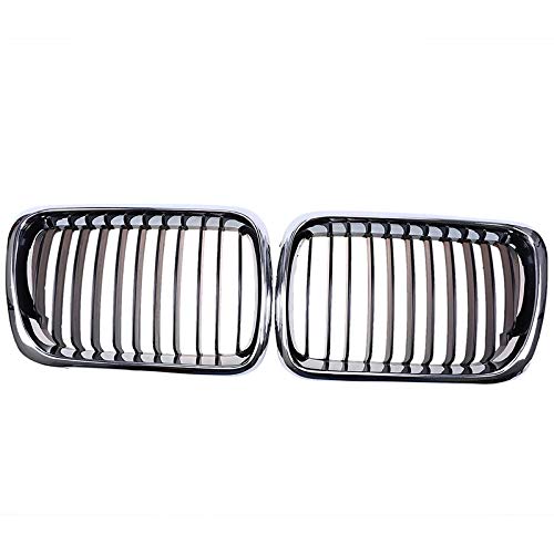 DAJIJI Parrilla Frontal, para BMW Posebay Front Ridney Grilles Racing Grills 3-Series E36 316I / 318i / 323i Compact 1996 1997 1998 1999 2000 2001 Facelift