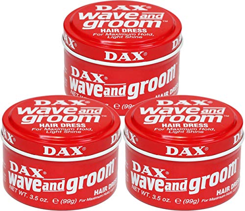 Dax Wave and Groom Hair Dress, 3.5 Ounce (Pack of 3) by DAX