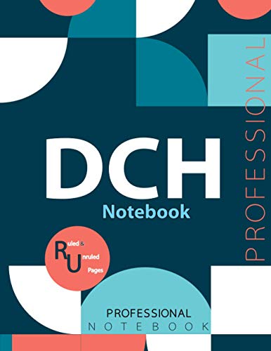 DCH Notebook, Examination Preparation Notebook, Study writing notebook, Office writing notebook, 140 pages, 8.5” x 11”, Glossy cover