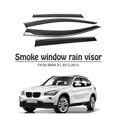 Derivabrisas para BMW X1 E84 2012 2013 2014 2015 Ventana De Humo Visera De Lluvia Ventilación Sun Deflectores Guardia Accesorios para Automóviles Cortavientos ventanilla Coche