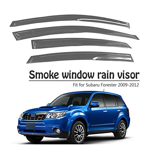 Derivabrisas para Subaru Forester 2009 2010 2011 2012 Visores De Ventanas Laterales Venta De Lluvia De Wind Deflectors Cortavientos ventanilla Coche