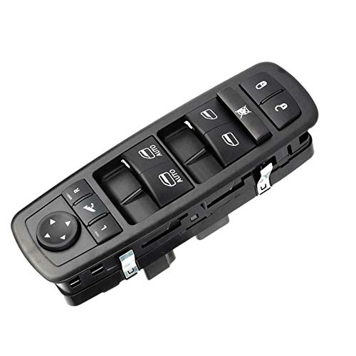 DFYYQ Coche Delantero Izquierdo Master Power Ventana de Control del Interruptor del Lado del Conductor for la Dodge Caravan 04602534AG (Color : Black)