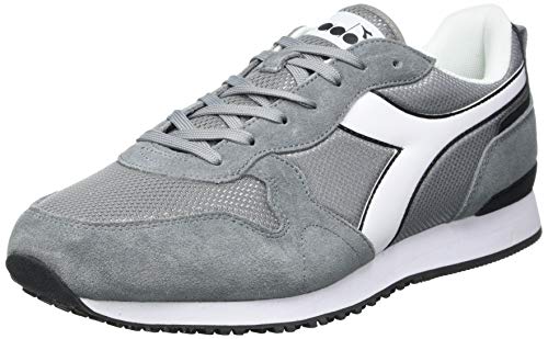 Diadora Olympia, Oxford Plano Hombre, Gris, 43 EU