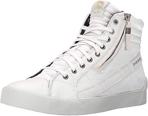 Diesel D-Velows D-String Plus Mono, Zapatillas Hombre, Blanco, 38.5 EU