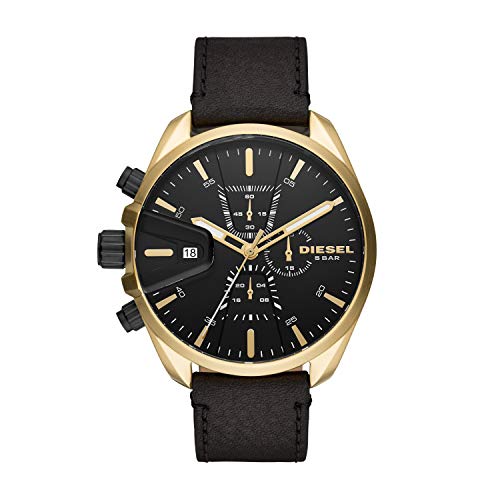 Diesel Reloj Cronógrafo para Hombre de Cuarzo con Correa en Piel DZ4516