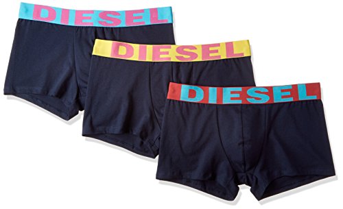 Diesel UMBX-SHAWNTHREEPACK Boxer Cierre, Azul (Blau 06), L para Hombre