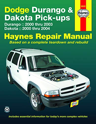 Dodge Durango & Dakota 00-04 (Hayne's Automotive Repair Manual)