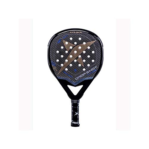 DROP SHOT Excalibur Pala de Padel, Adultos Unisex, Negro, 1