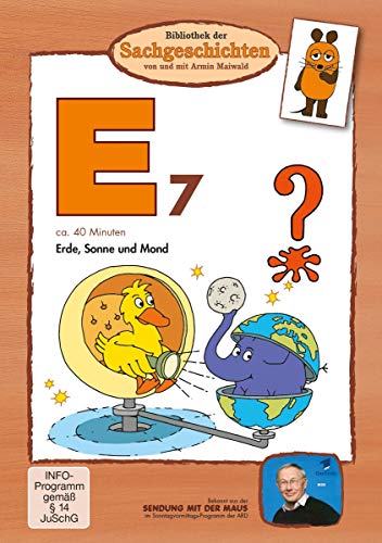 E2 - Erde, Sonne und Mond (Bibliothek der Sachgeschichten) [Alemania] [DVD]