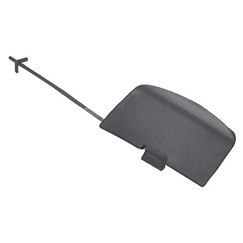 EBTOOLS Cubierta de remolque del parachoques delantero, tapa de la cubierta del gancho de remolque del parachoques delantero del coche sin pintar 735456794 Apto para Fiat 500 07-15