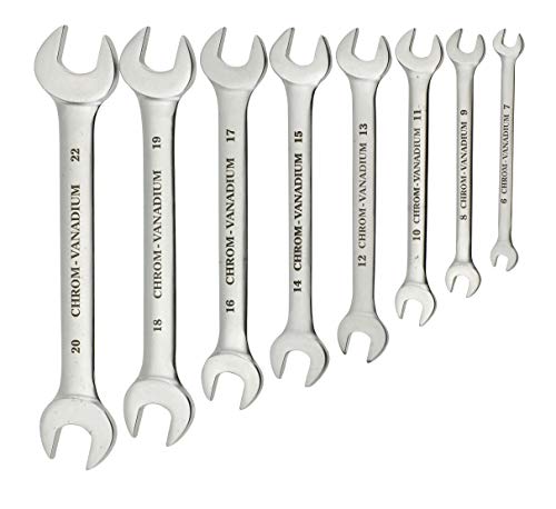 Einhell 49470300 Llave Fija, 6-22 mm, 8-Piece, Set de 8 Piezas