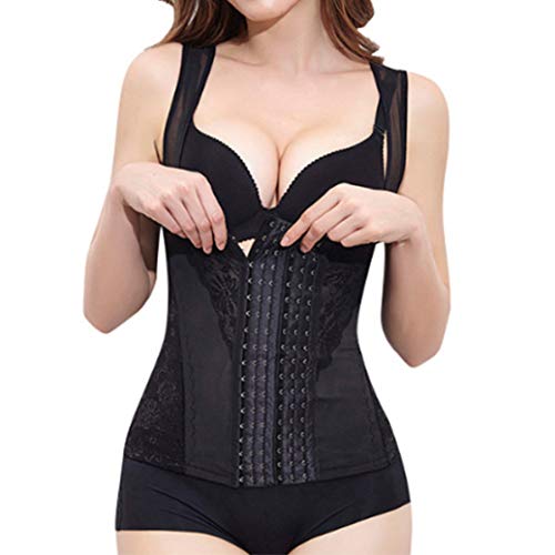 FENTINAYA Mujeres Control Body Waist Trainer Fajas Body Shaper Compression