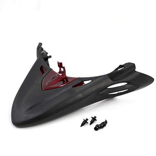 Guardabarros de la Rueda de Hugger Defensa Delantera de la Motocicleta Cubierta de la Rueda, for Suzuki DL 650 Vstrom DL650 Vstrom 2012 2013 2014 2015 2016 2017 Defensas Moto (Color : Red)