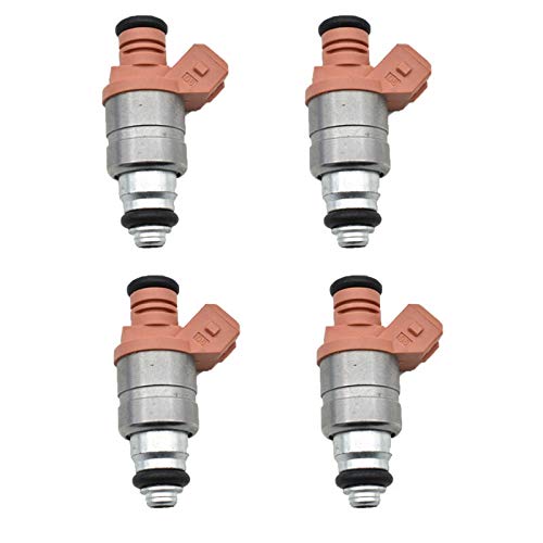 GYYY 4pcs / Set inyector de Combustible Se Adapta a Daewoo Chevrolet/para Matiz Spark 0.8i y 1.0i 98-10 adg02801 96351840 96518620 96620255