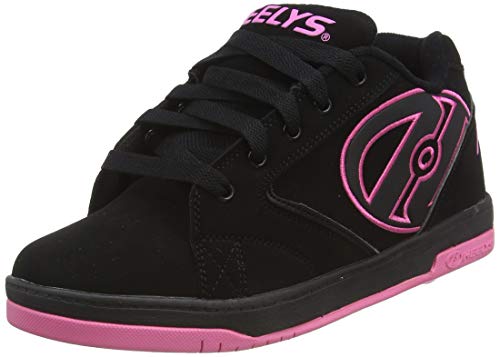 HEELYS Propel 2.0 770291 - Zapatos 1 rueda para niñas, Multicolor (Black/Hot Pink), talla 38