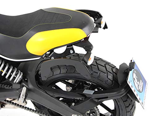 Hepco&Becker C-Bow Soporte lateral – Negro para Ducati Scrambler 400 Sixty2 / 2016->