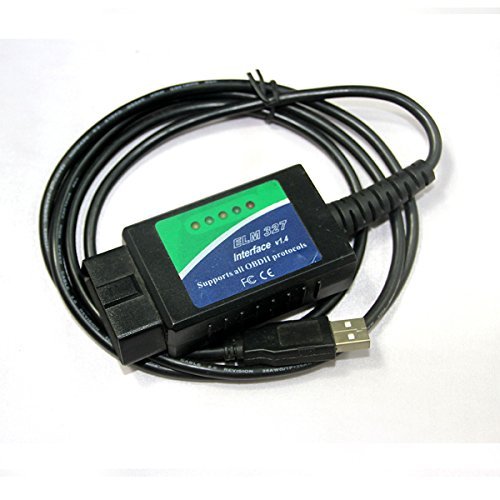 Herramienta de Diagnosis USB Modelo USB ELM327 con circuito integrado de FT232RL FTDI OBDII CAN-BUS