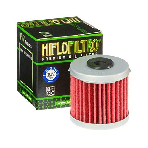 Hiflo Moto Filtro de Aceite de Rendimiento For Daelim Vc125 96>On Vs125 Vt125 Evolution 97-05 LML 125 Star 09-13 125 Star Cvt 12-15 150 Star Cvt 09-15 Calidad OE HF167