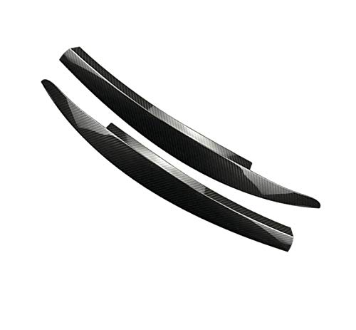 HTSM Cejas de Faro para V&W para Scirocco para GTS 2008-2017 Accesorios De Coche Styling Car Faro Pegatina Etiqueta Decoración Párpados Delanteros (Color : Fibra de Carbon)