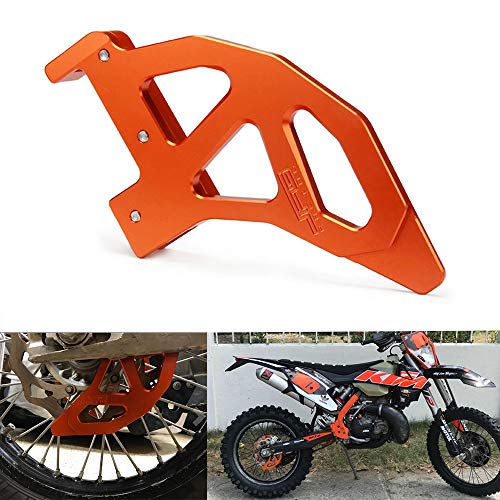 JFG Racing CNC Protector de Freno Trasero de Disco de Aluminio para K.T.M 125-540 SX EXC XC XCW SXF XCF XCF-W EXC-FEXCR Supermoto