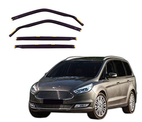 J&J AUTOMOTIVE Derivabrisas para FORD Galaxy III 2015-2020 4 piezas