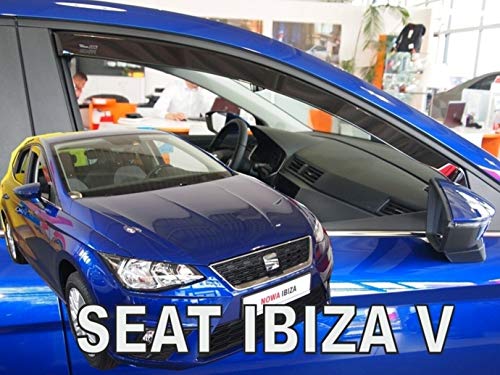 J&J AUTOMOTIVE Derivabrisas para Seat Ibiza V 5 puerta 2017-2020 2 piezas