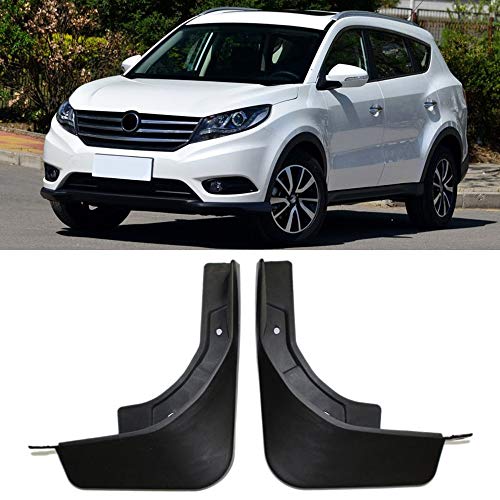 JNXEHQC Guardabarros de la Rueda Trasera del Coche 2PCS. para Dongfeng DFSK 580 2015 2016 2017 2018 Guardabarros