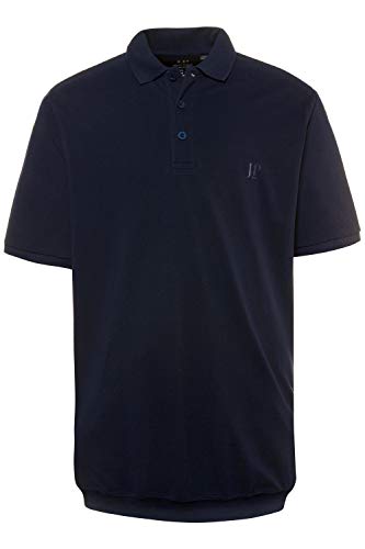 JP 1880 Poloshirt Piquee mit Bund Camisa de Polo, Azul Marino, XXXXXL para Hombre