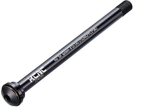 KCNC Cierre Rueda Trasera Eje Pasante KQR08 12x148-177L M12 P1.5 177 Compatible Shimano E-Thru