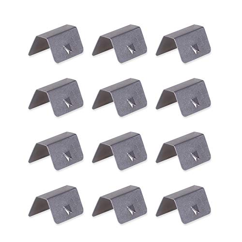 KKmoon 12PCS Clips de Deflector de Viento Heko G3 Clip de Fijación de para Deflector de Aire y Iluvia