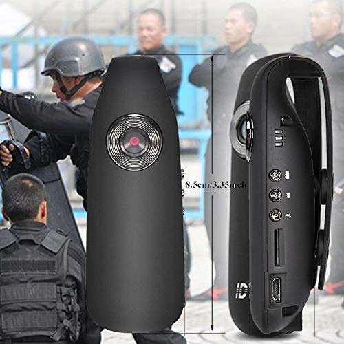 LanLan HD 1080P 130 ° Mini Videocámara Dash CAM Police Cuerpo Moto Bicicleta Movimiento Cámara