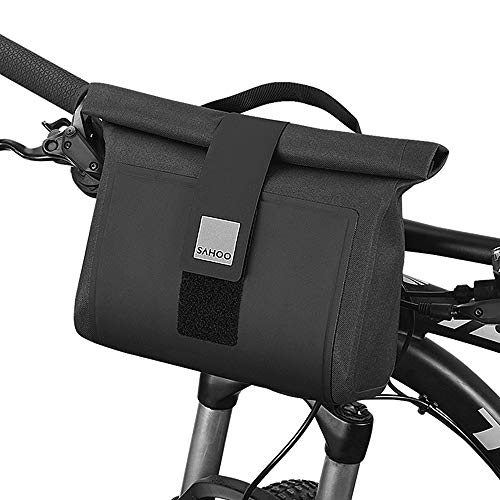 Lixada Bolsa de manillar de bicicleta impermeable bolsa de bicicleta de montaña multifuncional bolsa de bicicleta Ciclismo bicicleta delantera bolsa superior