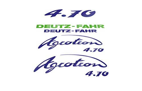 M.A.S.K. Decals DEUTZ AGROTRON 4,70 Set de pegatinas compatibles