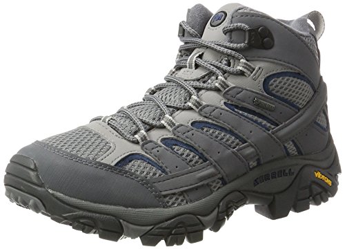 Merrell Moab 2 Mid GTX, Botas de Senderismo Hombre, Gris (Castlerock), 41 EU