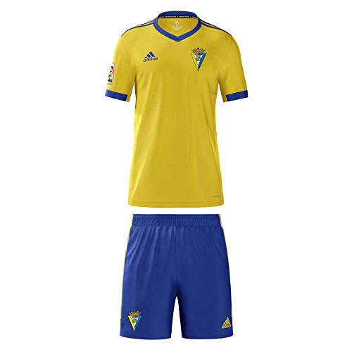 MINIKIT 2ª EQUIPACIÓN CÁDIZ CF 20/21, Amarillo, talla 92