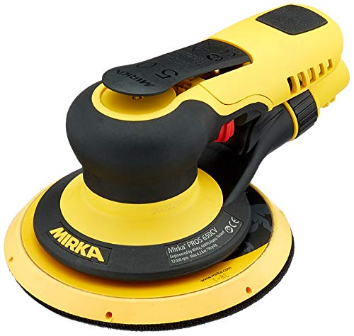 Mirka Lijadora Neumática Pros 650CV Ø 150mm Aspiración Central Órbita 5,0