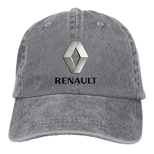 mn Mens Vintage Adjustable Dad-Hat Design General Motors Renault Logo Funny Cotton Baseball Cap, Black Sombreros y Gorras