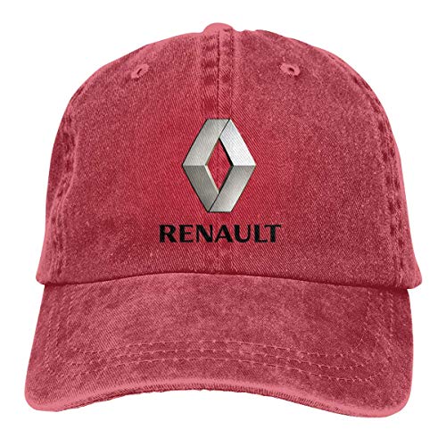 mn Mens Vintage Adjustable Dad-Hat Design General Motors Renault Logo Funny Cotton Baseball Cap, Black Sombreros y Gorras