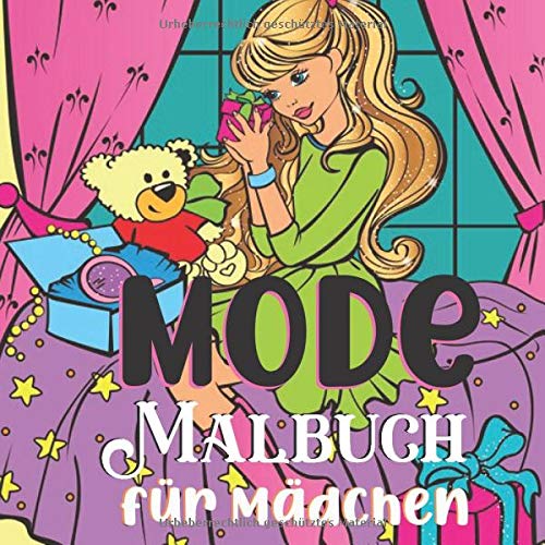 Mode Malbuch für Mädchen: Über 50 lustige Malseiten für Mädchen und Kinder Lustige Mode und frische Styles Buch für Mädchen Malbücher für Erwachsene, Jugendliche  (Band 2)