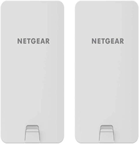 Netgear WBC502B2 - Puente de Red inalámbrico Airbridge adicional (pack de 2), para WiFi multipunto de largo alcance en exteriores, más de 1 kilómetro, alimentación PoE y gestión remota Insight
