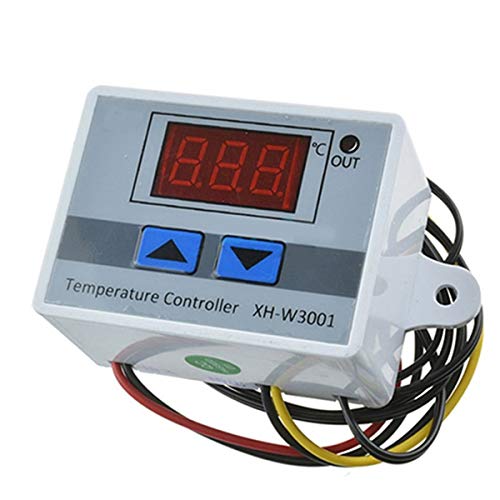 Nihlssen Interruptor de Temperatura del termostato Digital Xh-W3001 Interruptor de Control de Temperatura del Controlador de Temperatura del microordenador