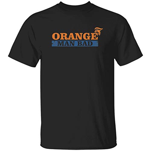 Orange Man Bad Anti T.Rump 2020 Election Dump Trump 86 45 T-Shirt For Men and Woman.