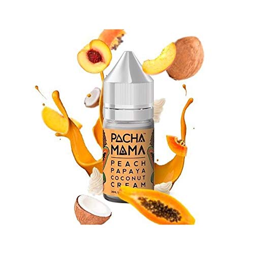 Pachamama Aroma Peach Papaya Coconut Cream 30ml - DESCUENTO DE 2,50 EUROS EN CADA PRODUCTO ADICIONAL SOLO VENDIDO Y ENVIADO POR VENDEDOR VAPOR CENTER