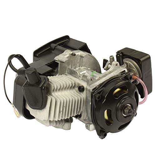 Pocket Bike Motor 49 ccm con carburador Dirt Bike ATV Mini Quad Niños Motores 3,5 CV (49 ccm)