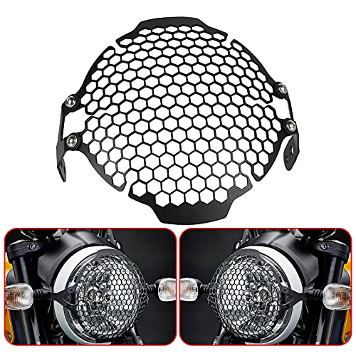 Protector de Faros Parrilla Cubierta Para Ducati Scrambler Sixty2 Urban Enduro Classic Full Throttle Flat Tracker Cafe Racer Mach 2.0 Street Classic Scrambler Classic Scrambler Icon Dark Nightshift