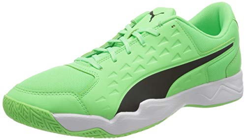 PUMA Auriz, Zapatillas de Fútbol Hombre, Verde (Electric Green Black White), 47 EU