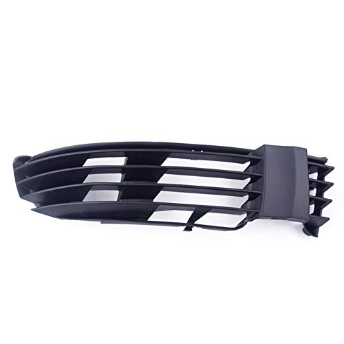 QAZX Coche Niebla Luz Grilles Niebla Lámpara Cubierta Parrilla Delantera Derecha Beler ABS Inferior Parachoques Niebla Grille Panel De Ajuste Accesorios Cubierta Fit For VW Passat B5 B5.5 2001-2005