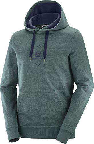 SALOMON Shift Hoodie M Sudadera con Capucha, Verde (Green Gables), Talla XL para Hombre