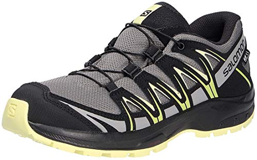 Salomon XA Pro 3D CSWP J, Zapatillas de Deporte, Gris (Gargoyle/Black/Charlock), 31 EU